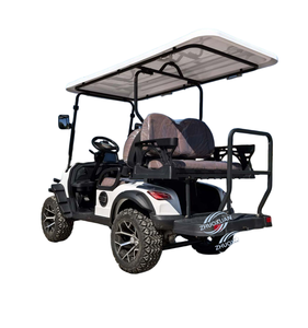 Carrito Eléctrico de Cuatro Ruedas, Modelo Trend, para Clubes, Todoterreno, de Ocio y Utilidad, 1+1 Filas, Ligero, para Uso en Campos de Golf, Resorts y Parques - Product Image 1