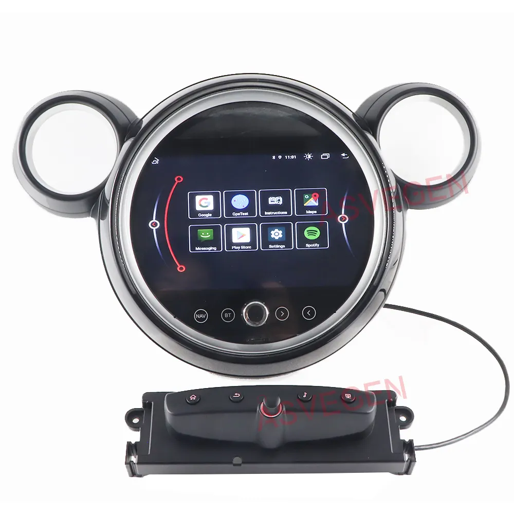 9 ''lettore Stereo DVD per auto Android 13 per Mini Cooper R60 2011-2016 con navigazione GPS 8 + 64gb