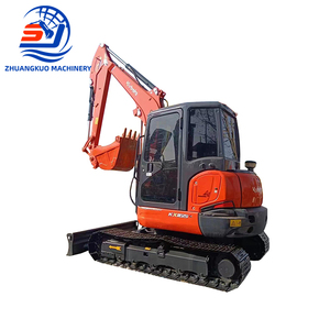 Good Condition Used Kubota KX165 KX165-5 5 ton Small <b>Excavator</b> Second Hand Kubota KX165 Mini Digger with Thumb - Product Image 1