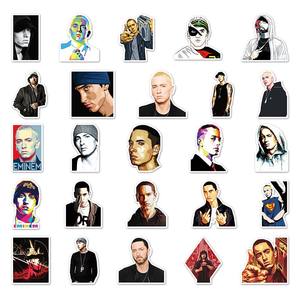 50 Pezzi di Adesivi Graffiti del Famoso Rapper <span class=keywords><strong>Eminem</strong></span> per Laptop, Skateboard, Bottiglie, Impermeabili, Stile Hip Hop - Product Image 3