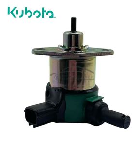 Kubota elettrovalvola di parcheggio 12V 17208-60016 parte di riparazione del motore V1505 V1305 valvola solenoide escavatore Caterpillar Volvo - Product Image 6