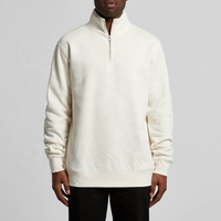 OEM Vêtements de ville personnalisés de haute qualité pour hommes pulls à col montant avec demi-fermeture éclair survêtements sweat à capuche en polaire pour homme