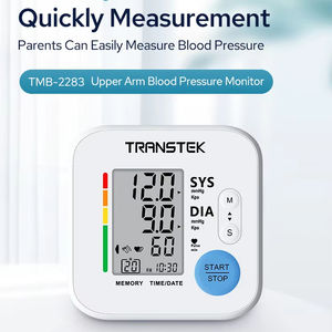 Monitor de Presión Arterial de Brazo Recargable, Máquina <span class=keywords><strong>Digital</strong></span> Automática de Presión Arterial, Monitor de Frecuencia Cardíaca Preciso para el Cuidado de la Salud en el Hogar - Product Image 2