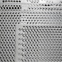 Maille métallique perforée en aluminium/acier inoxydable 304 316, maille perforée de 1,2 à 3 mm, panneaux en maille perforée, plaque décorative ronde