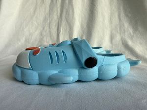 Ciabatte con Stampa Animalier Blu Cielo, Suola in EVA da 15mm Antiscivolo, Scarpe Estive da Donna - Product Image 6