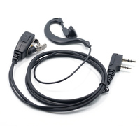 Baofeng talkie-walkie écouteurs casque pour BF-888S UV5R et autre modèle de poche talkie-walkie écouteur type K