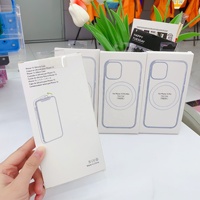 Coque de téléphone transparente en acrylique magnétique ultra-claire pour iPhone 17 16 Pro Max, étui transparent pour iPhone 14 Pro Max