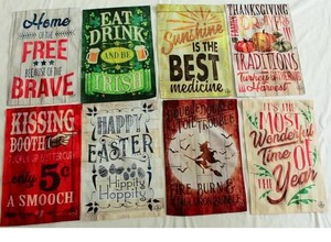 ผ้าแบบพกพากันน้ำขาตั้งธงสำหรับสวนกลางแจ้งแบบสองด้านออกแบบได้ตามที่ต้องการสำหรับแล่นเรือ - Product Image 5