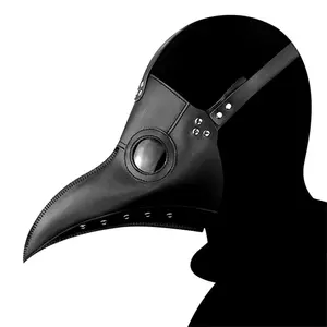 <span class=keywords><strong>Masque</strong></span> de fête d'halloween, <span class=keywords><strong>masque</strong></span> de médecin de la rage, nez Long, <span class=keywords><strong>bec</strong></span> respirant, réglable, <span class=keywords><strong>masque</strong></span> Steampunk gothique en cuir - Product Image 1