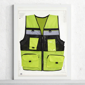 Özel Logolu Kışlık Polyester/Pamuk Uzun Kollu Güvenlik Görevlisi Üniformaları Yansıtıcı Şeritli Taktik Tasarım Gömlekleri - Product Image 3