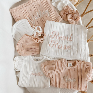 Nuova Coperta per Neonati 100% Cotone Organico Super Morbido, Coperta Avvolgente per Bambini e Bambine, <span class=keywords><strong>Coperte</strong></span> Morbide Lavorate a Maglia per Neonati - Product Image 5