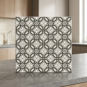 Azulejos de Cerámica Digitales con Patrón Marroquí de 30x30cm, Acabado Mate, Porcelana para Interiores - Product Image 5