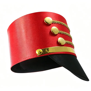 Chapeau de Casse-Noisette pour Jour de Défilé, Costume de Soldat Jouet Adulte, Accessoire de Cosplay pour Fanfare, <span class=keywords><strong>Majorette</strong></span>, Ringmaster, Chapeau Haut-de-forme - Product Image 3