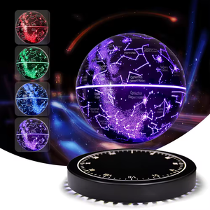 Magnetic Levitation Sphere Constellation TableLamp LED <b>Plug</b>-<b>in</b> Floating Globe Starry Night <b>Light</b> For Astronomy Lovers - Product Image 6