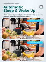 Vérificateur de prix de supermarché Syble XB-8807 lecteur de Code QR scanner de codes à barres de bureau mégapixels 2D