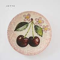 JOYYE Nieuwe Aanwinst Digitale Print Keramische Bord Vintage Fruit & Groente Dinerbord Op Maat Ontworpen Huishoudelijk Tafellaatwerk