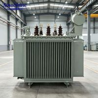 Transformateur triphasé immergé dans l'huile 75 125 200 KVA 6KV 10KV pour réseaux de distribution d'énergie CE IEC 50Hz 60Hz Prix de gros