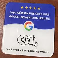 Программируемая NFC-карта для отзывов Google: оплатите по NFC, чтобы оставить отзыв.