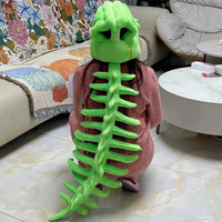 Nouveau Chapeau Amusant en Forme de Tête de Dinosaure pour Enfants, Jouet en Peluche, Poupée Garçon, Vente en Gros Transfrontalière