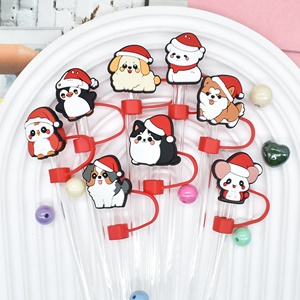 Accessoires de protection anti-poussière en plastique universels de 10 mm, motif animal mignon, couleur personnalisée, écologiques, vente chaude, vente en gros - Product Image 3