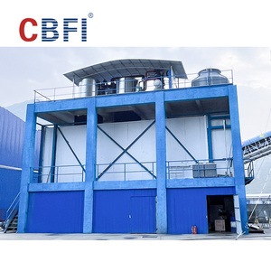 Máy Làm Đá Vảy công nghiệp <span class=keywords><strong>cbfi</strong></span> với hệ thống cào đá Động cơ công suất 40 tấn & bơm cho thủy sản và làm mát bê tông - Product Image 3