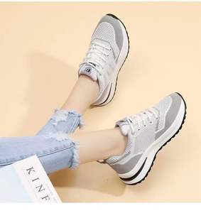 Hongyan nuovi arrivi scarpe Casual da donna di moda a buon mercato da donna scarpe basse da donna scarpe sportive <span class=keywords><strong>bianche</strong></span> da corsa per Wome - Product Image 6