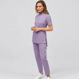 Uniforme médical chaud gommages soins infirmiers en gros concepteur uniforme salle d'opération uniformes de santé Blouses médicales gommages ensemble femmes - Product Image 2