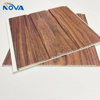 Paneles de Techo de PVC Impermeables, Resistentes al Fuego y a la Humedad con Diseño Moderno para Áreas Húmedas, Baños y Cocinas