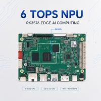 Placa Base Yisheng Rockchip RK3576 Android 14 AIoT con 6 TOPS NPU, Computadora de Placa Única 8K para IA en el Borde, Señalización Digital, Kiosco, HMI, OEM