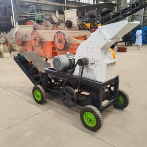 Hummer-Mühle Mini-Steinbrecher Tragbare Steinbrecheranlage Libyen-Preis Prallbrecher - Product Image 3