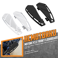 Repose-pieds avant pour conducteur de moto Harley Touring Road Street Electra Glide Softail FL FLD