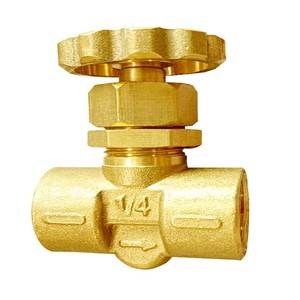 วาล์วหยุดน้ำแบบแมนนวล C-Way Brass สำหรับระบบประปา พร้อมการรับประกัน 3 ปี และตัวเลือกที่ปรับแต่งได้ - Product Image 1