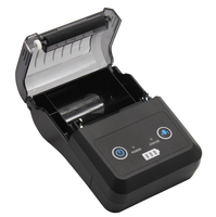Imprimante thermique de reçus portable CASHINO KMP-58A, imprimante thermique de reçus miniature BT portable pour restaurant, 58 mm
