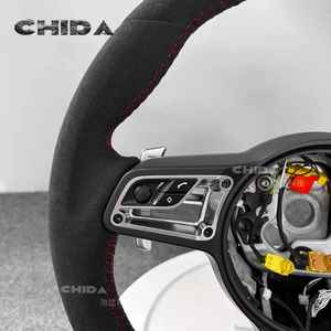 Adaptateur de volant en daim <span class=keywords><strong>SC</strong></span> pour Porsche, compatible avec les modèles 718, 991, Panamera, Cayenne, Cayman, Boxster, vente directe d'usine - Product Image 5