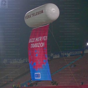 Globo Cilíndrico Gigante Inflable con Logotipo Personalizado, Globo de Helio con LED Brillante para Promoción/Publicidad de Eventos - Product Image 1