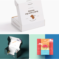 OMT Creative Scatola Cartone Postal Box Valisette En Cajas De Carton Joyas Para Egalo Mailing Mailbox Packaging Paperboard Box