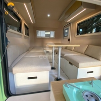Caravane légère Goccia RV, remorque de camping en forme de goutte d'eau, pod de voyage sur roues, kit de camping tout-terrain