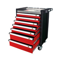 Armoire à outils en métal, chariot d'outils à roulettes pour garage de garage