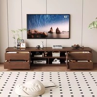 Meuble TV moderne de luxe pour salon, certification CE européenne, haut de gamme, hôtel, appartement, villa familiale