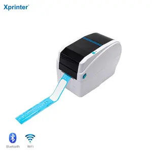 Xprinter XP-T261B/xp-t261e yüksek kaliteli etiket yazıcı etiket BASKI MAKİNESİ küçük iş tıbbi bileklik yazıcı için