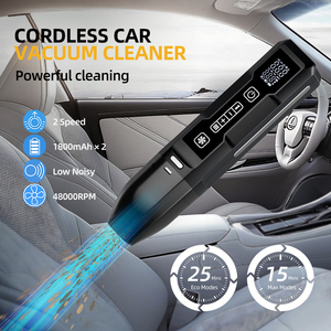 Aspirateur 3 en 1, compresseur d'air pour voiture, gonfleur de pneus électrique portable sans fil, pompes à air numériques pour pneus de voiture - Product Image 4