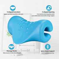 Dispositif de Traction cervicale relaxant pour le cou et les épaules Amazon pour le soulagement de la douleur et l'alignement de la colonne cervicale oreiller chiropratique pour le cou