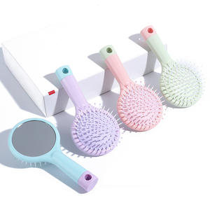 HCS <strong>Kids</strong> Mini Size <strong>Hair</strong> <strong>Comb</strong> With Mirror 2 in 1 Beauty Accessories Scalp Massage Detangle <strong>Hair</strong> Brush <strong>Comb</strong> Customized - Product Image 3