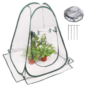 <span class=keywords><strong>Pliable</strong></span> Portable Répétable Plantes D'extérieur Fleurs Couverture Jardin <span class=keywords><strong>Mini</strong></span> Pop Up <span class=keywords><strong>Serre</strong></span> avec Couvercle En PVC Transparent - Product Image 1