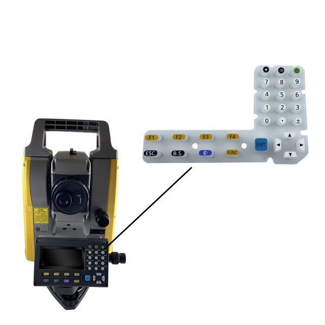 Brand New Total Station Top Con Parts Silicone Button for Top Con Total Station GTS-2002/ GM52 Accessories & Repairing Parts