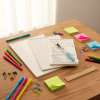 Cuaderno de Dibujo con Logotipo Personalizado A4/A5/A6, Páginas en Blanco, Cuaderno Espiral con Opción de Cosido con Hilo para la Escuela y Arte - Cubierta de PVC/PP/Cuero