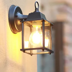 Luminária de Parede LED Retro Estilo Europeu para Villa, Iluminação Externa à Prova d'Água, Luz Decorativa para Pátio, Corredor e Varanda - Product Image 1