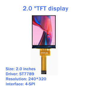 Hentet Nieuw 2 inch LCD-scherm TFT LCD-scherm ST7789 Seriële poortscherm 240x320 pixels LCD - Product Image 1