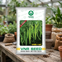 VNR Seeds Pvt. Semillas de Chile Híbrido VNR-145 F1 (Mirchi) de Alta Picantez, Germinación en 7-14 Días, 1.2-1.4, para Invernaderos Agrícolas