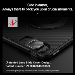 Étui magnétique pour iPad Air <span class=keywords><strong>11</strong></span> 2024, étui pliable <span class=keywords><strong>NILLKIN</strong></span> <span class=keywords><strong>CamShield</strong></span> <span class=keywords><strong>Pro</strong></span> Slide, étui de protection TPU + PC avec fente pour stylo - Product Image 3